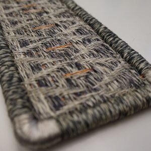 Contemporary American hooked rug, design PCM_004A