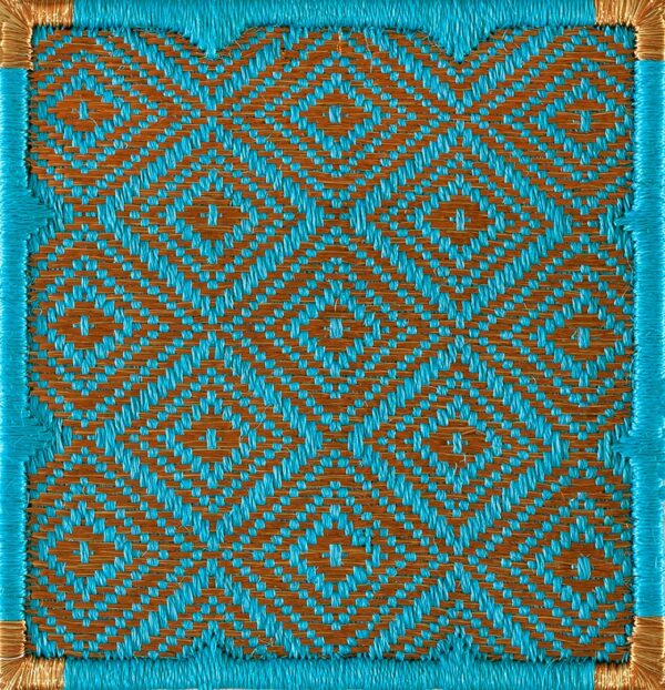 Contemporary palmas rug, design pcm_006a 1 Contemporary american hooked rug, design pcm_006a