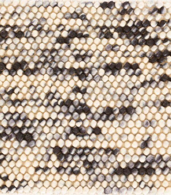Contemporary pebble rug, design pebble_01d 1 Contemporary american hooked rug, design pebble_01d