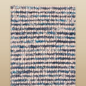 Contemporary American hooked rug, design PEBBLE_02C