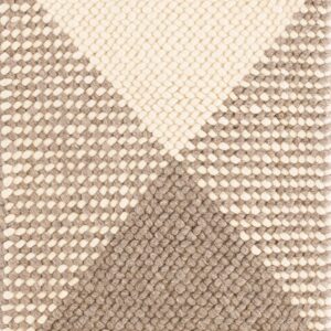 Contemporary American hooked rug, design PEBBLE_05A