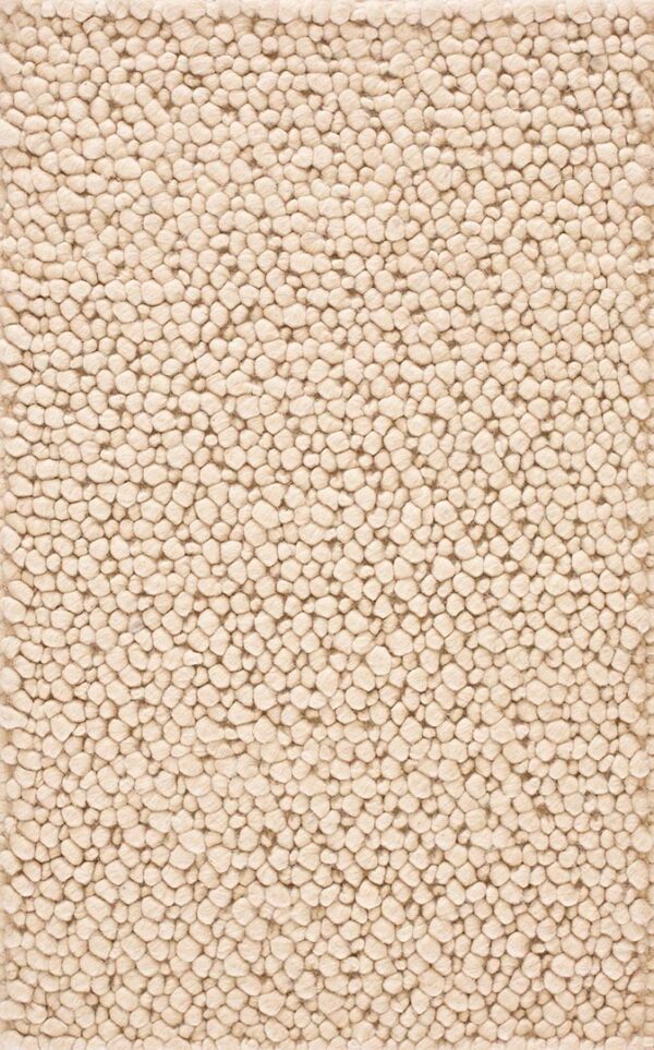 Contemporary pebble rug, design pebble_09a 1 Contemporary american hooked rug, design pebble_09a