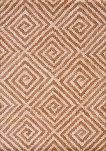 Contemporary American hooked rug, design R3026