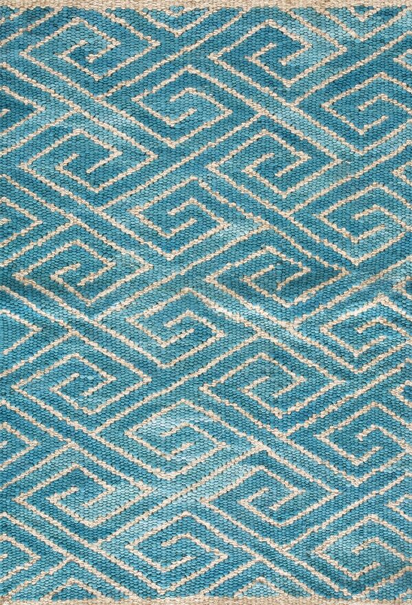 Contemporary american rag rug, design r3027 1 Contemporary american hooked rug, design r3027