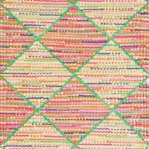 Contemporary American hooked rug, design R3029D