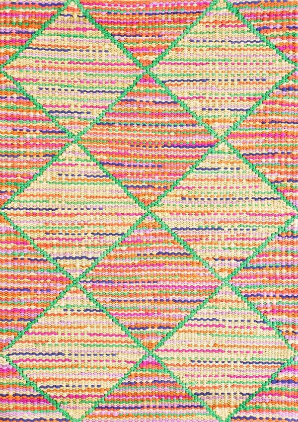 Contemporary american rag rug, design r3029d 1 Contemporary american hooked rug, design r3029d