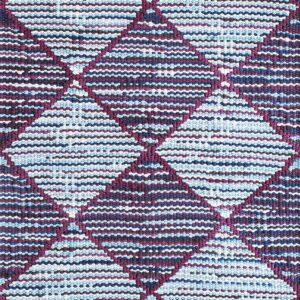 Contemporary American hooked rug, design R3029H