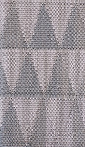 Contemporary American hooked rug, design R3030