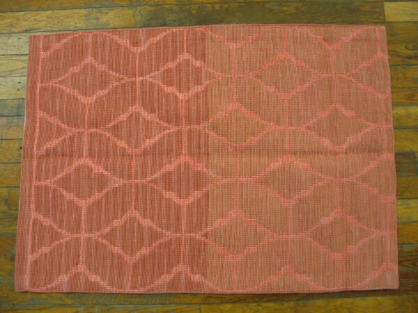 Contemporary needlepoint rug, design s2066 1 Contemporary american hooked rug, design s2066