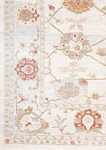 Contemporary American hooked rug, design S53870