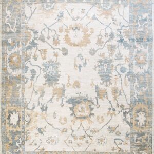 Contemporary American hooked rug, design S53873