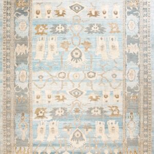 Contemporary American hooked rug, design S53880