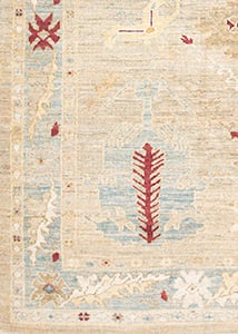 Contemporary American hooked rug, design S53890