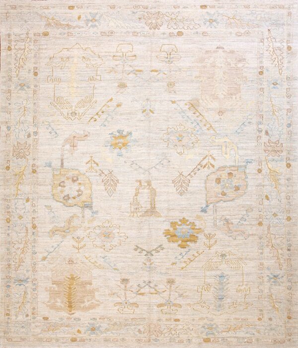 Contemporary american hooked rug, design s53903