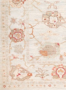 Contemporary American hooked rug, design S53910
