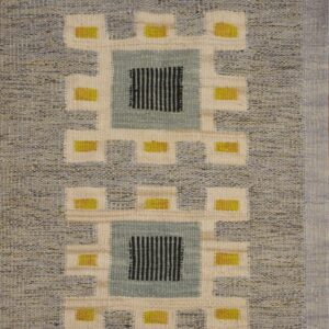 Contemporary American hooked rug, design SC_03B2