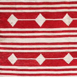 Contemporary American hooked rug, design SC_09