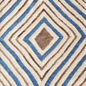 Contemporary American hooked rug, design SC_10B