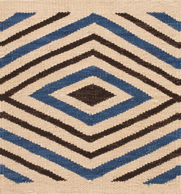 Contemporary swedish style flat weave rug, design sc_10c 1 Contemporary american hooked rug, design sc_10c