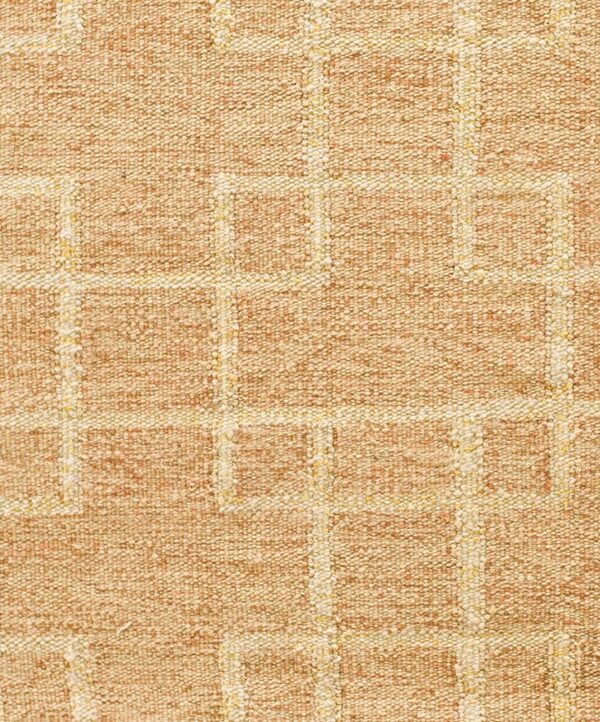 Contemporary swedish style flat weave rug, design sc_20 1 Contemporary american hooked rug, design sc_20