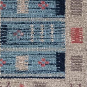Contemporary American hooked rug, design SC_204A