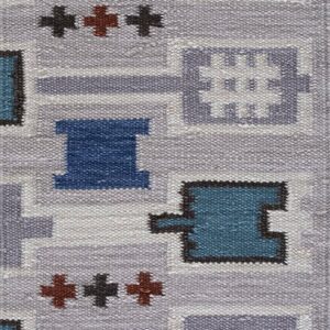 Contemporary American hooked rug, design SC_206B