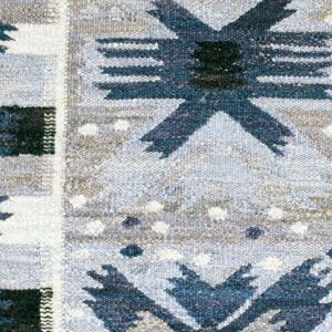 Contemporary American hooked rug, design SC_22