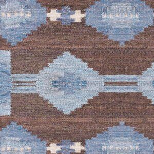 Contemporary American hooked rug, design SC_28