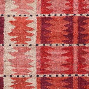 Contemporary American hooked rug, design SC_35C