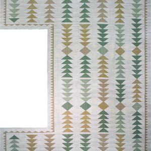 Contemporary American hooked rug, design SC_39C