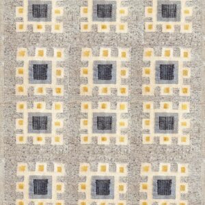 Contemporary American hooked rug, design SC_503