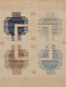 Contemporary American hooked rug, design SC_505B