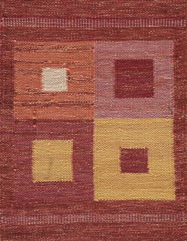 Contemporary american hooked rug, design sc_511