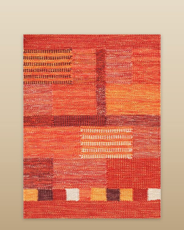 Contemporary american hooked rug, design sc_517