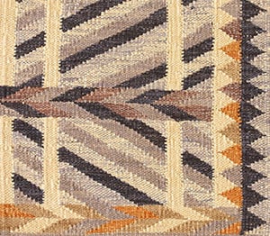 Contemporary American hooked rug, design SC_519B