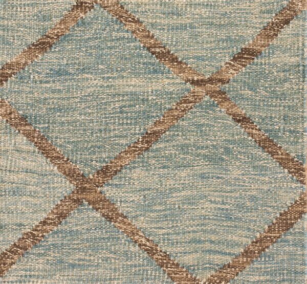 Contemporary swedish style flat weave rug, design sc_521 1 Contemporary american hooked rug, design sc_521