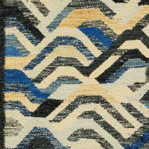 Contemporary American hooked rug, design SC_523