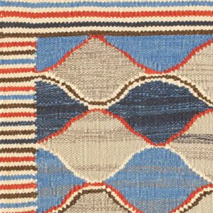 Contemporary American hooked rug, design SC_529