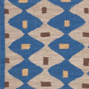 Contemporary American hooked rug, design SC_531