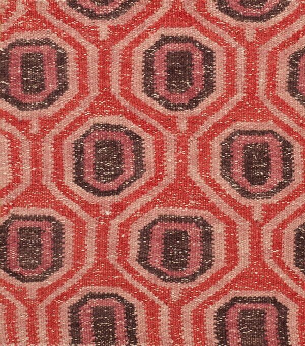 Contemporary swedish style flat weave rug, design sc_543 1 Contemporary american hooked rug, design sc_543