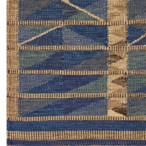 Contemporary American hooked rug, design SC_547B
