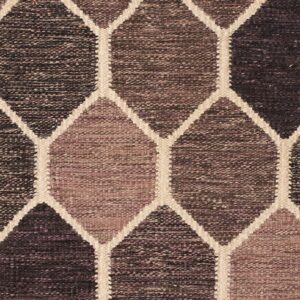 Contemporary American hooked rug, design SC_553