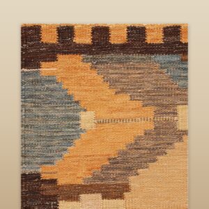 Contemporary American hooked rug, design SC_556