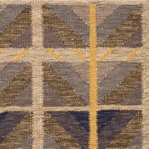 Contemporary American hooked rug, design SC_572