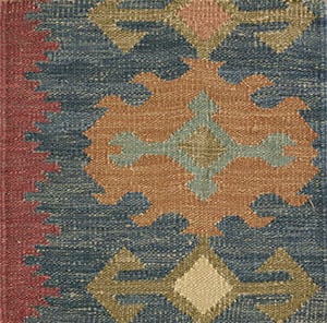 Contemporary American hooked rug, design SC_580