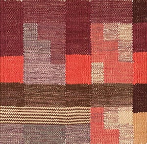 Contemporary American hooked rug, design SC_581