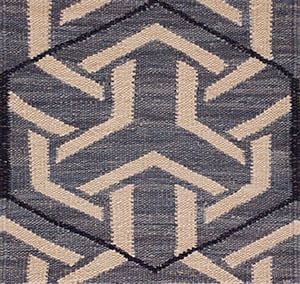 Contemporary American hooked rug, design SC_582