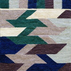 Contemporary American hooked rug, design SC_583E