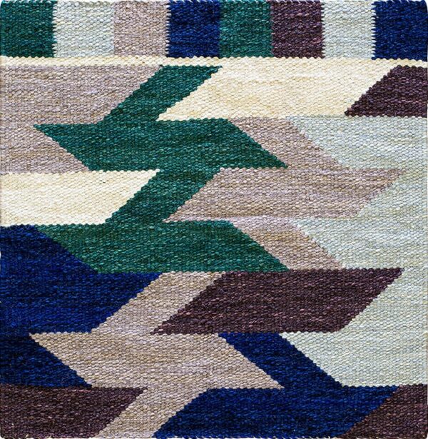 Contemporary swedish style flat weave rug, design sc_583e 1 Contemporary american hooked rug, design sc_583e