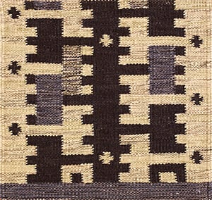 Contemporary American hooked rug, design SC_586B
